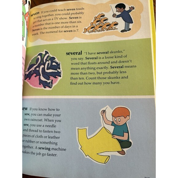 My Fun With Words Dictionary Kids Books A-K & L-Z Hardcover Lot of 2 Homeschool - Picture 9 of 11